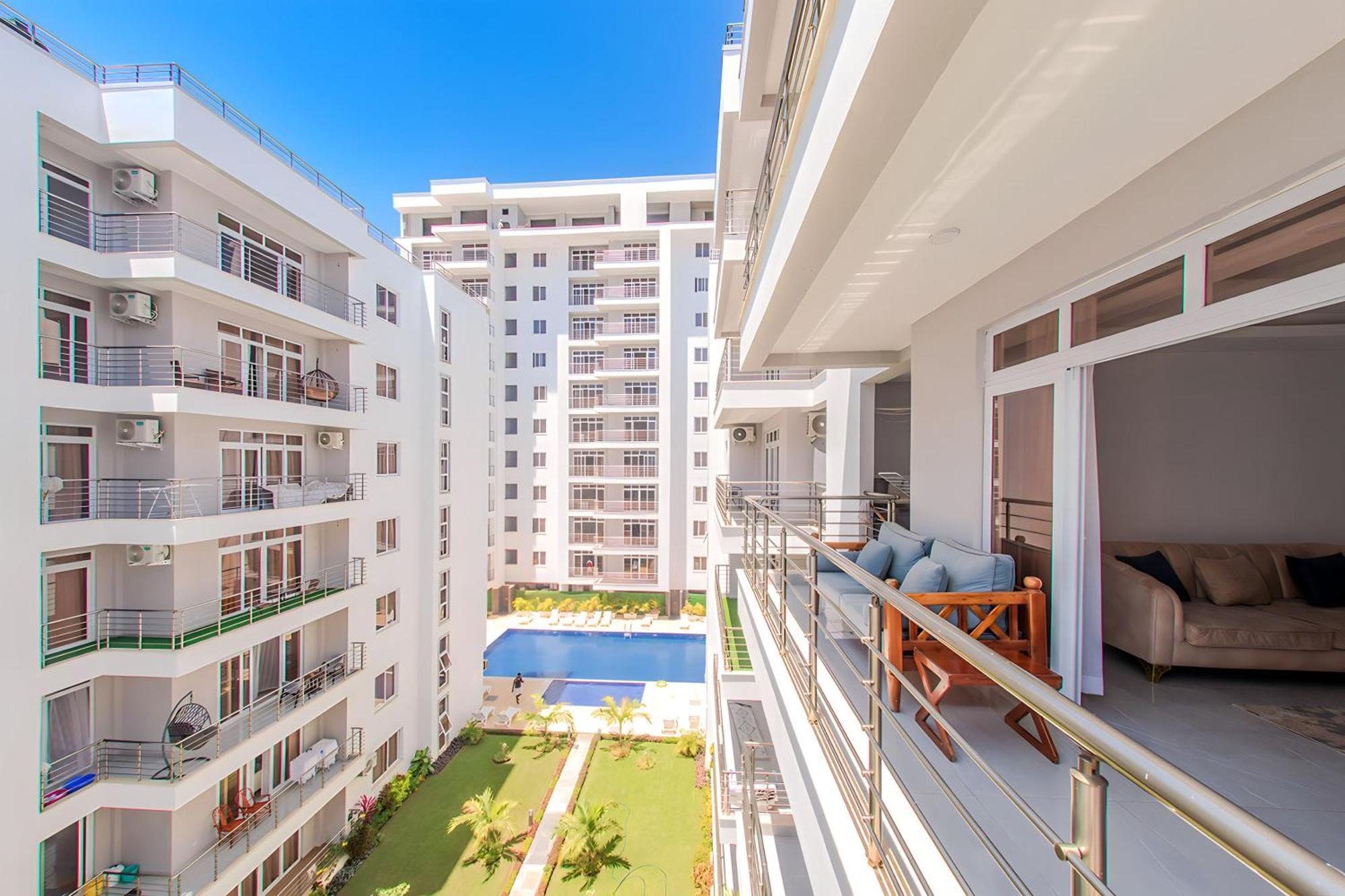 Luxury 3Br Ensuite Apt In Prestigious Nyali Mombasa Eksteriør billede